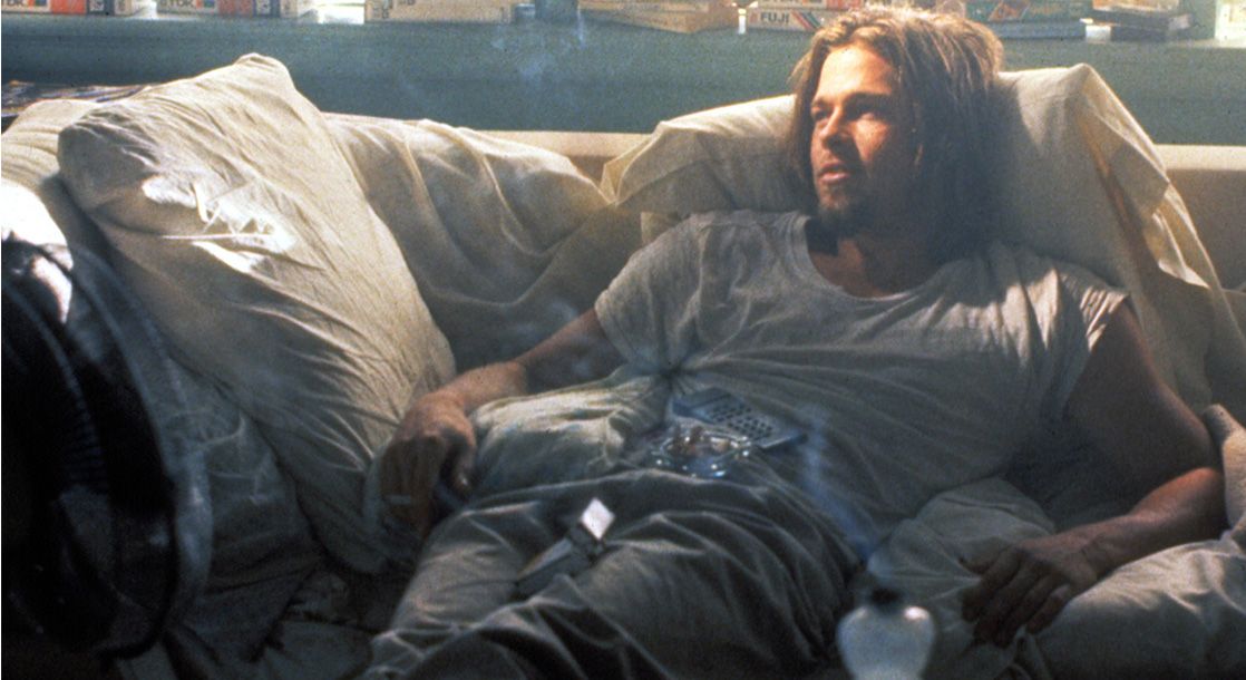 Brad Pitt Says He Spent the ‘90s “Smoking Weed and Hiding” From Hollywood